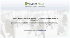 Desktop Screenshot of gilbertkelly.com